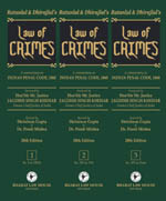  Buy Law of CRIMES (in 3 Volumes)